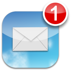 iOS email alert