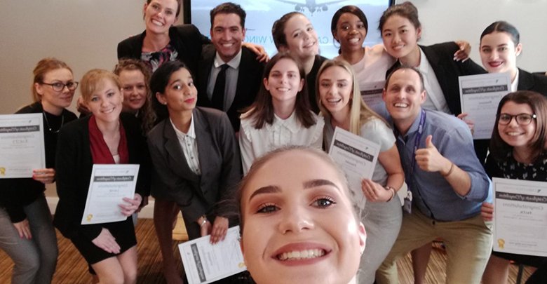 Cabin Crew Wings Course - April delegates